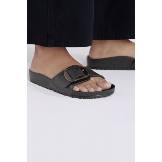 Birkenstock Madrid Eva Bıg Buckle Tek Toka Kadın Terlik Siyah