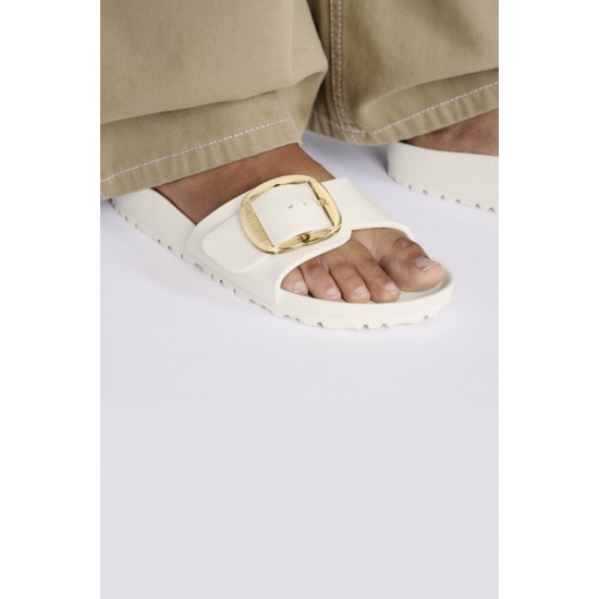 Birkenstock Madrid Eva Bıg Buckle Tek Toka Kadın Terlik Krem