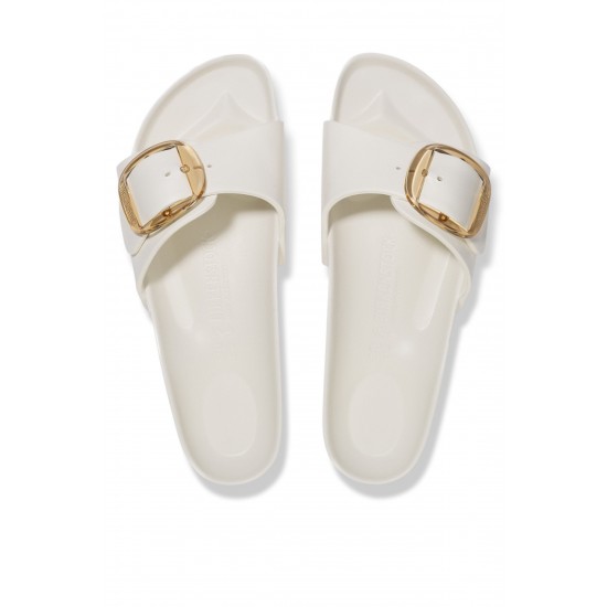 Birkenstock Madrid Eva Bıg Buckle Tek Toka Kadın Terlik Krem