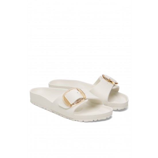 Birkenstock Madrid Eva Bıg Buckle Tek Toka Kadın Terlik Krem