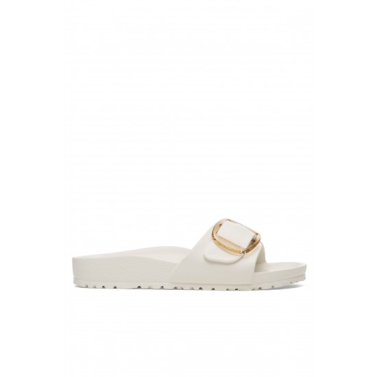 Birkenstock Madrid Eva Bıg Buckle Tek Toka Kadın Terlik Krem