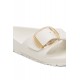 Birkenstock Madrid Eva Bıg Buckle Tek Toka Kadın Terlik Krem