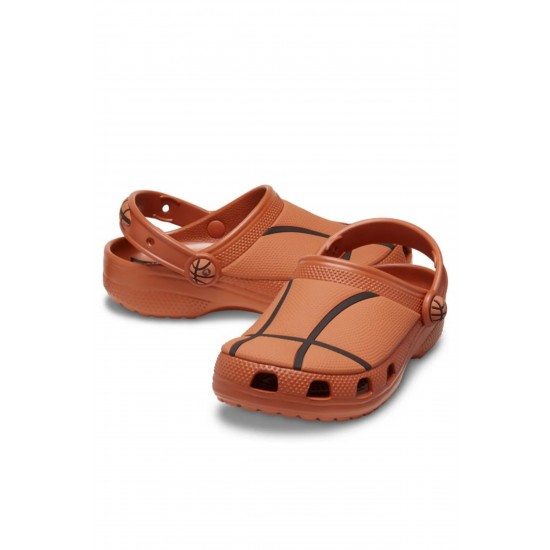 Crocs Classic Basketball Clog K Çocuk Terlik Taba