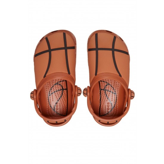 Crocs Classic Basketball Clog K Çocuk Terlik Taba