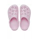 Crocs Classic Floral Cut Out Clog Kadın Terlik Pembe