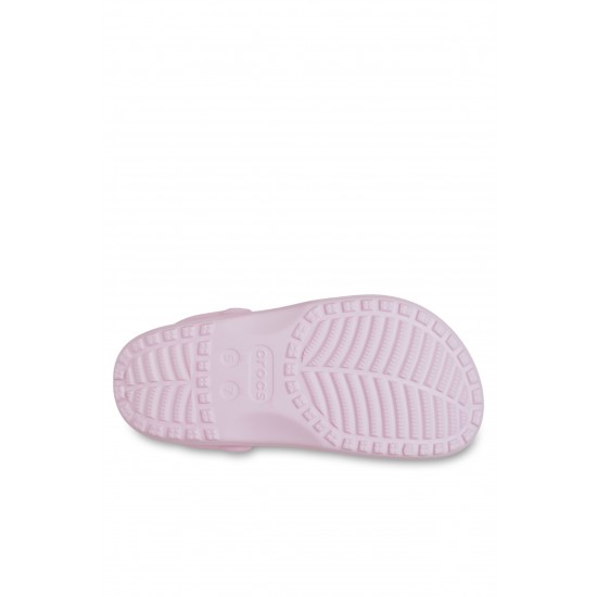 Crocs Classic Floral Cut Out Clog Kadın Terlik Pembe