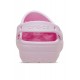Crocs Classic Floral Cut Out Clog Kadın Terlik Pembe