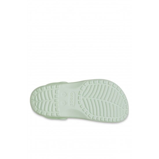 Crocs Classic Floral Cut Out Clog Kadın Terlik Yeşil