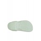 Crocs Classic Floral Cut Out Clog Kadın Terlik Yeşil