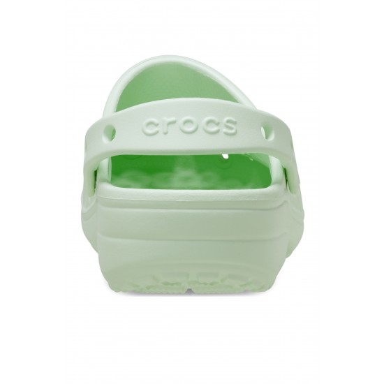 Crocs Classic Floral Cut Out Clog Kadın Terlik Yeşil