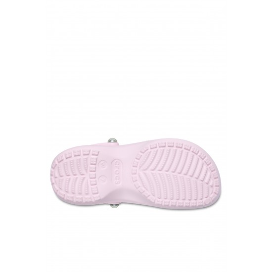 Crocs Classic Platform Pearl Clog Günlük Unisex Terlik Ballerine Pink