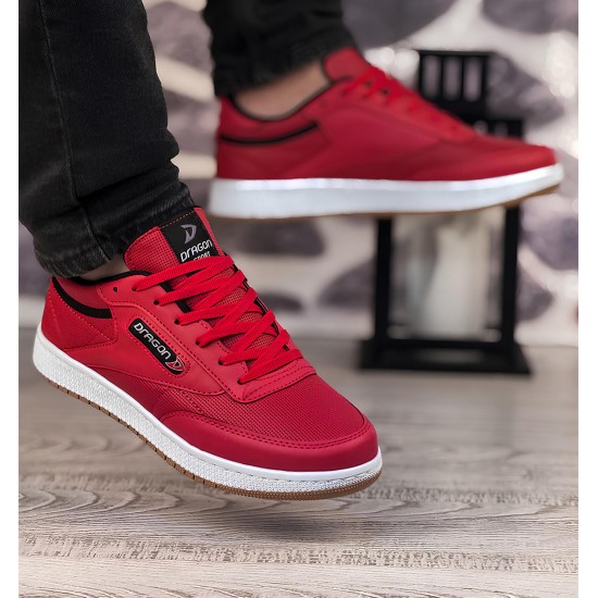 Dragon Erkek Sneaker Spor Ayakkabı Kırmızı Dragon Erkek Sneaker Spor Ayakkabı Kırmızı