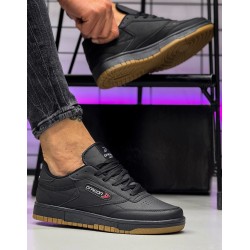 Dragon Erkek Mevsimlik Sneaker Ayakkabı Siyah Cilt