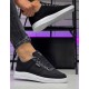 Ghattix Erkek Keten Sneaker Ayakkabı Siyah Ghattix Erkek Keten Sneaker Ayakkabı Siyah