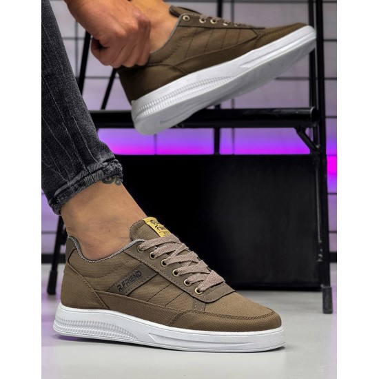 Ghattix Erkek Keten Sneaker Ayakkabı Kum Ghattix Erkek Keten Sneaker Ayakkabı Kum