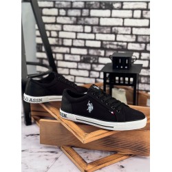 U.S.Polo Assn. Teo Erkek Sneaker Ayakkabı Siyah
