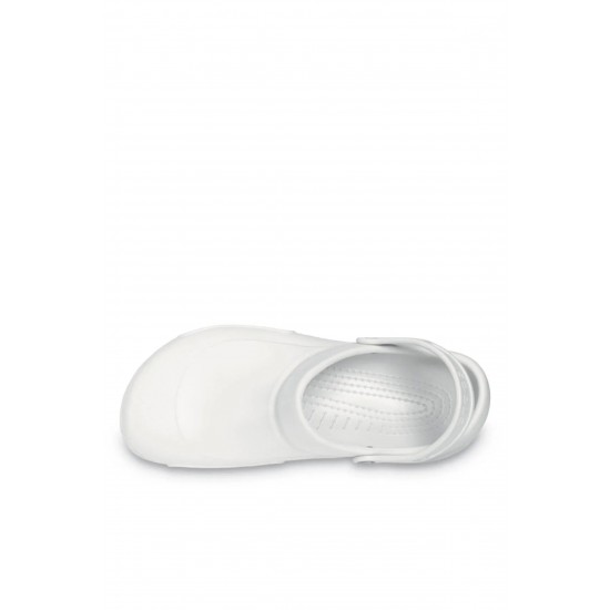 Crocs Bistro Work Clog Erkek Deliksiz Sabo Terlik Beyaz Crocs Bistro Work Clog Erkek Deliksiz Sabo Terlik Beyaz