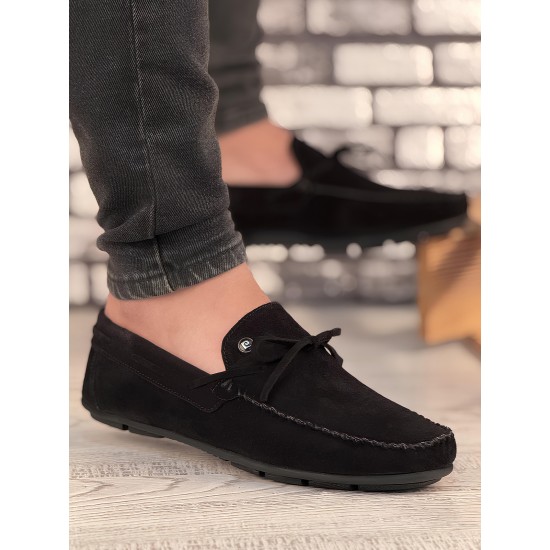 Pierre Cardin 10701-1 Erkek Yazlık Ayakkabı Siyah Süet Pierre Cardin 10701-1 Erkek Yazlık Ayakkabı Siyah Süet