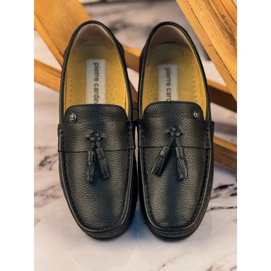 Pierre Cardin 10703 Erkek Hakiki Deri Loafer Ayakkabı Siyah Pierre Cardin 10703 Erkek Hakiki Deri Loafer Ayakkabı Siyah