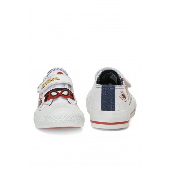 Spiderman Davıncı Erkek Çocuk Sneaker Ayakkabı Beyaz