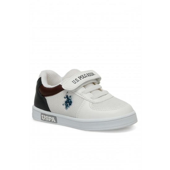 U.S. Polo Assn. Carren Çocuk Sneaker Ayakkabı Beyaz
