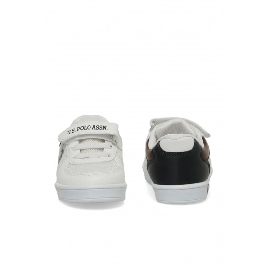 U.S. Polo Assn. Carren Çocuk Sneaker Ayakkabı Beyaz