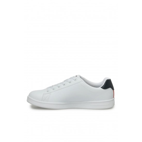 U.S. Polo Assn. Costa Erkek Sneaker Ayakkabı Beyaz Lacivert