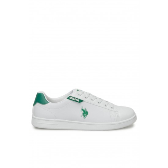 U.S. Polo Assn. Costa Erkek Sneaker Ayakkabı Beyaz Yeşil U.S. Polo Assn. Costa Erkek Sneaker Ayakkabı Beyaz Yeşil
