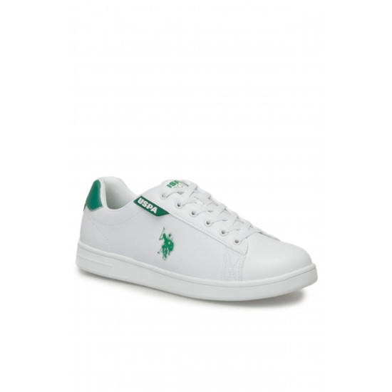 U.S. Polo Assn. Costa Erkek Sneaker Ayakkabı Beyaz Yeşil U.S. Polo Assn. Costa Erkek Sneaker Ayakkabı Beyaz Yeşil