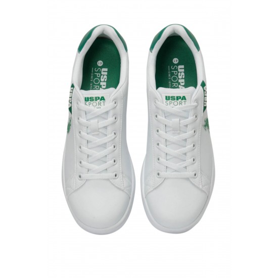 U.S. Polo Assn. Costa Erkek Sneaker Ayakkabı Beyaz Yeşil U.S. Polo Assn. Costa Erkek Sneaker Ayakkabı Beyaz Yeşil