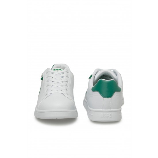 U.S. Polo Assn. Costa Erkek Sneaker Ayakkabı Beyaz Yeşil U.S. Polo Assn. Costa Erkek Sneaker Ayakkabı Beyaz Yeşil