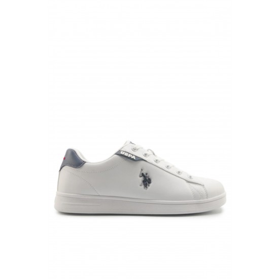 U.S. Polo Assn. Costa Erkek Sneaker Ayakkabı Beyaz Mavi