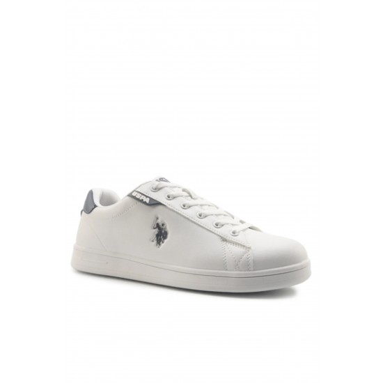U.S. Polo Assn. Costa Erkek Sneaker Ayakkabı Beyaz Mavi