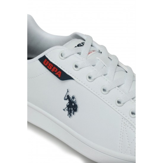 U.S. Polo Assn. Costa Wmn Kadın Sneaker Ayakkabı Beyaz Lacivert U.S. Polo Assn. Costa Wmn Kadın Sneaker Ayakkabı Beyaz Lacivert
