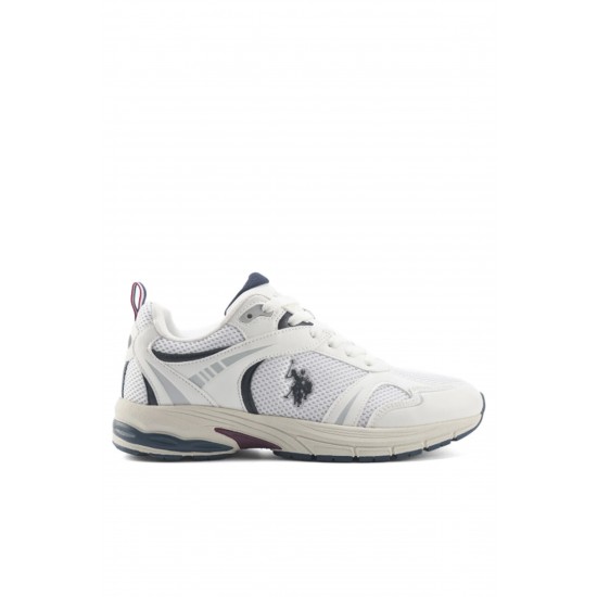 U.S.Polo Assn. Danieve Erkek Sneaker Ayakkabı Beyaz Lacivert