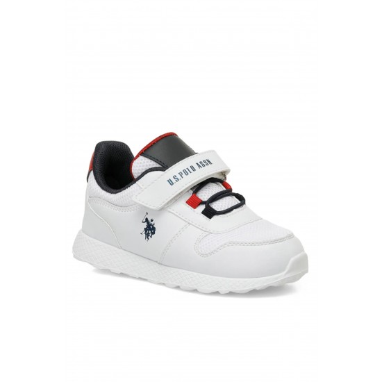 U.S. Polo Assn. Garfield Çocuk Sneaker Ayakkabı Beyaz