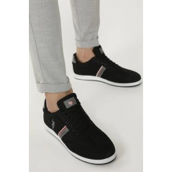 U.S. Polo Assn Kares 2Fx Günlük Erkek Spor Ayakkabı Siyah