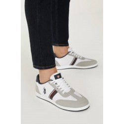 U.S. Polo Assn Kares 2Fx Günlük Erkek Spor Ayakkabı Beyaz