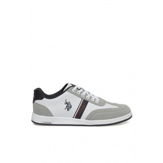 U.S. Polo Assn Kares 2Fx Günlük Erkek Spor Ayakkabı Beyaz