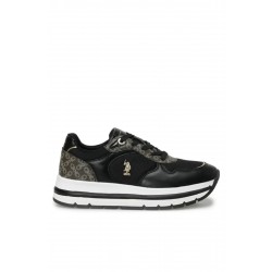 U.S. Polo Assn Shery Kadın Sneaker Ayakkabı Siyah