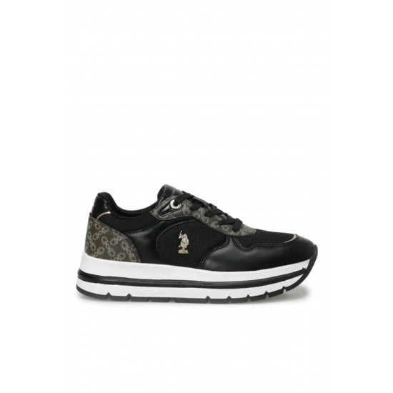U.S. Polo Assn Shery Kadın Sneaker Ayakkabı Siyah U.S. Polo Assn Shery Kadın Sneaker Ayakkabı Siyah