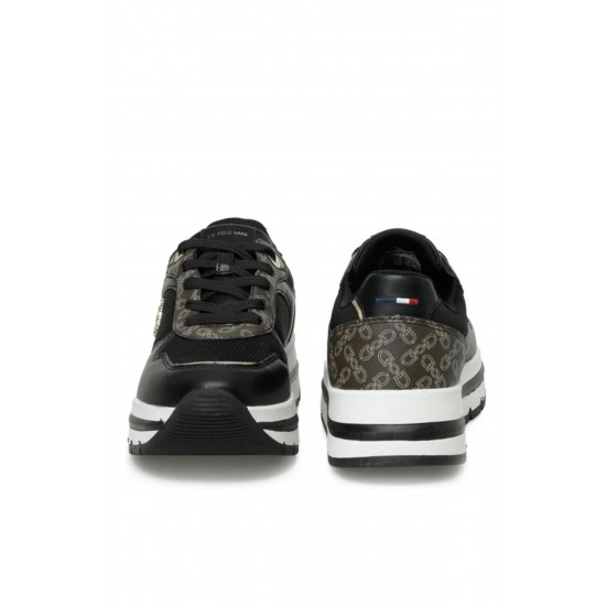 U.S. Polo Assn Shery Kadın Sneaker Ayakkabı Siyah U.S. Polo Assn Shery Kadın Sneaker Ayakkabı Siyah