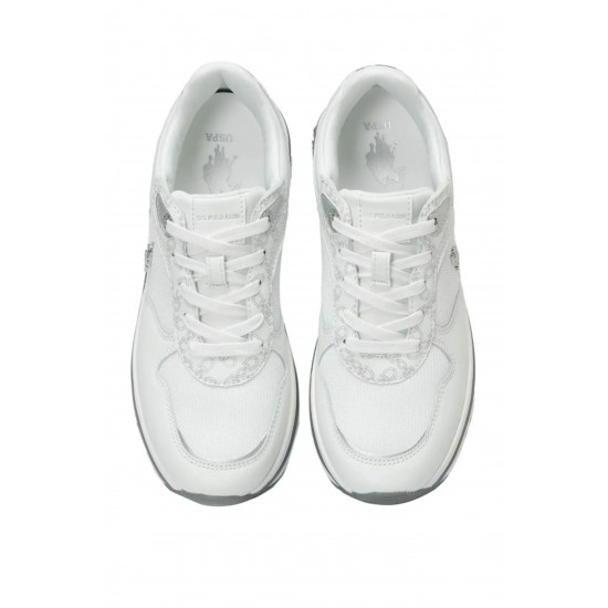 U.S. Polo Assn Shery Kadın Sneaker Ayakkabı Beyaz U.S. Polo Assn Shery Kadın Sneaker Ayakkabı Beyaz