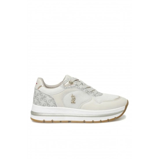 U.S. Polo Assn Shery Kadın Sneaker Ayakkabı Bej U.S. Polo Assn Shery Kadın Sneaker Ayakkabı Bej