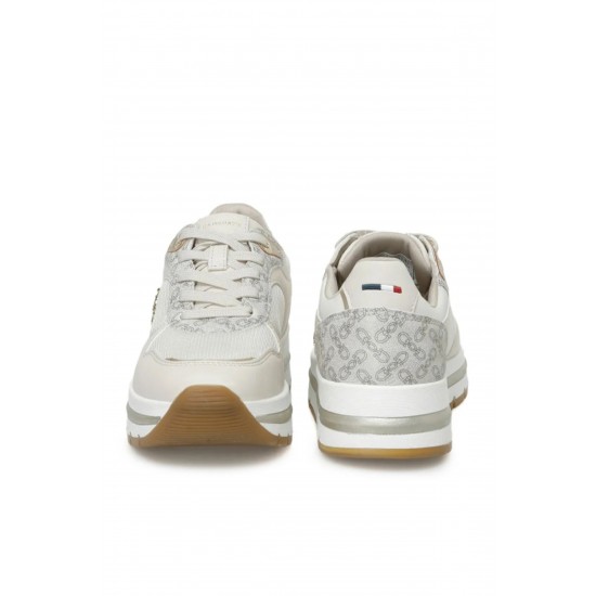 U.S. Polo Assn Shery Kadın Sneaker Ayakkabı Bej U.S. Polo Assn Shery Kadın Sneaker Ayakkabı Bej