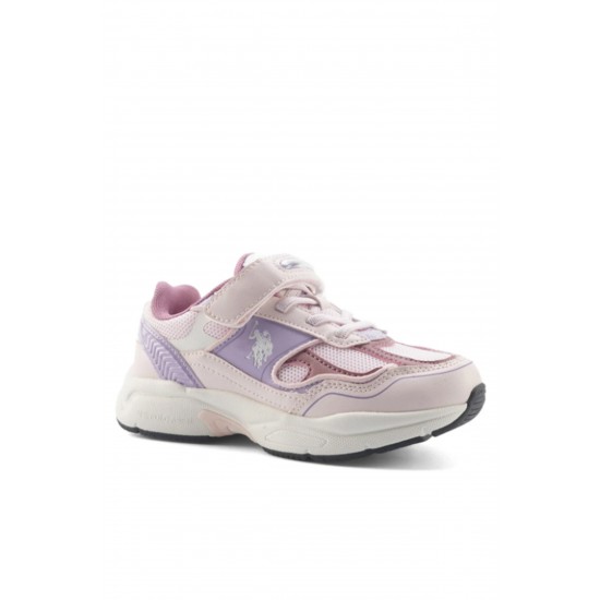 U.S.Polo Assn Supole Erkek Çocuk Sneaker Ayakkabı Pembe