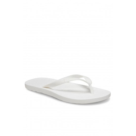 Crocs Flip Kadın Parmak Arası Terlik Beyaz Crocs Flip Kadın Parmak Arası Terlik Beyaz