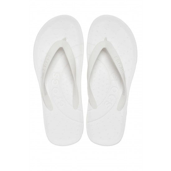 Crocs Flip Kadın Parmak Arası Terlik Beyaz Crocs Flip Kadın Parmak Arası Terlik Beyaz