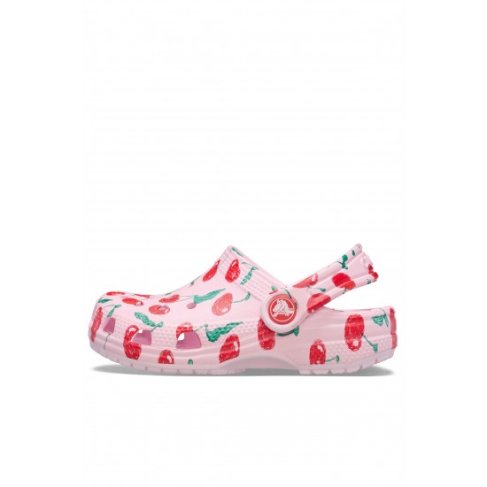 Crocs Classic Fresh Fruits Clog K Kız Çocuk Terlik Pembe Crocs Classic Fresh Fruits Clog K Kız Çocuk Terlik Pembe