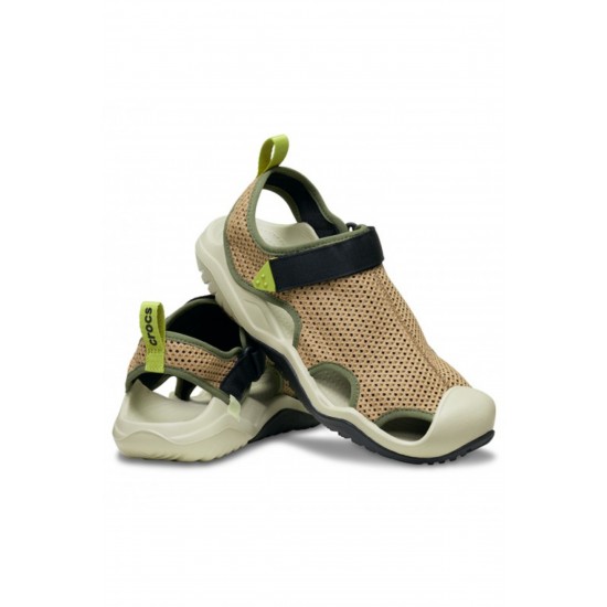Crocs SwiftwaterPrm1MeshDeckSandalM Bej Crocs SwiftwaterPrm1MeshDeckSandalM Bej